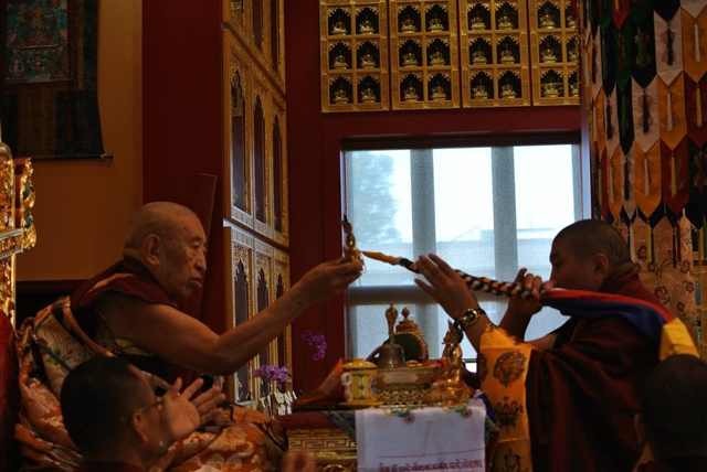 Besuch bei Thrangu Rinpoche